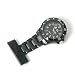BOXX Classic Black Rotating Bezel Nurses Fob Watch