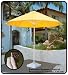 Remote Control 9 Foot Aluminum Umbrella-Beige