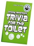 Strong, absorbent trivia for the toilet