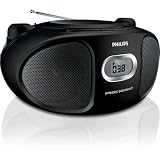 from Philips Philips AZ102B/05 Portable CD Player with AM/FM Radio - Black Model AZ102B/05