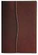 Hidden Pocket Refillable Leather Journal, Ruled Pages, 5x7", Brown