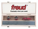 Freud 97-102 3-Piece Cabinet Bit Set with 99-518 and 99-260 Rail and Style Bits