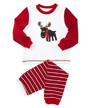 Reindeer Stripey Knit Pyjamas