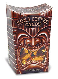 Island Heritage Kona Coffee Candy Tiki Box