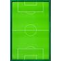 40x60 cm Football Magnetic Board with player magnets and wall hanging.