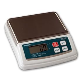 Taylor TE22 Digital Food Scale Portion Control, 22 lb. Capacity: Health &amp; Personal Care