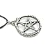 Oroborus the Snake Pewter Pendant on Cord Necklace, The Wiccan Collection