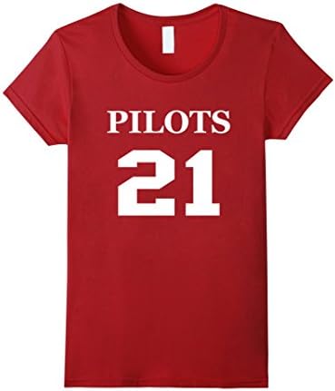 Women's PILOTS 21 T-SHIRT Medium Cranberry