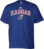 Kansas Jayhawks Royal Short Sleeve Adidas In Play T-ShirtX-Large
