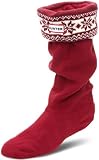 Hunter Fairisle Cuff Welly Unisex Adult Socks