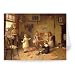 Too Old to Play by Harry Brooker - Greeting Card (Pack of 2) - 7x5 inch - Art247 - Standard Size - Pack Of 2
