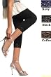 Women's Classic Capri Tights with Lace Trims 3-Pack (Wholesale Pricing) - Colors Available