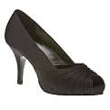 Women's Mossimo® Isabella Peep-Toe Pumps - Black