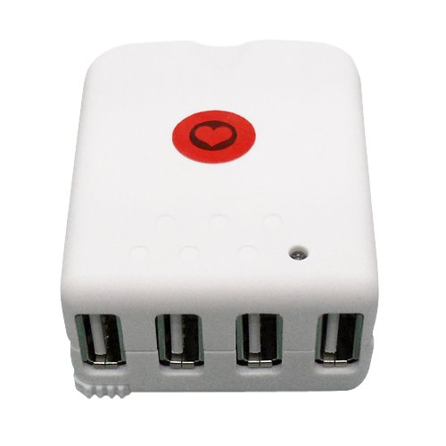 LoveMyTime Ladeger&auml;t Adapter mit 4 USB ports Preisvergleich