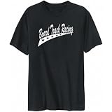 T-Shirt Mens Black  Board Track Racing STAR  Sports