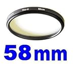 58mm 8 Point Star Light Flare Cross Filter 8-pointed