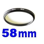 58mm 8 Point Star Light Flare Cross Filter 8-pointed