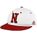 Search : Nebraska Cornhuskers Hats : adidas Nebraska Cornhuskers White On Field Mesh Hat