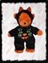 Black Cat Costume Outfit fits Webkinz L'il Kinz, Ty Beanie Babies, Fluff Factory and Teenies Teddies