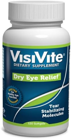Dry Eye Relief Tear Stabilization Eye Vitamin Formula