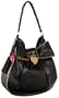 Betsey Johnson Heart Of Gold Bucket,Black,one size