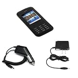 Durable Flexible Soft Black Silicone Skin Case + Car Charger + Home Travel Charger for Nokia 5310 Xpressmusic Cell Phone