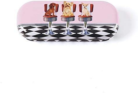 Catseye Diner Dogs Glasses Case