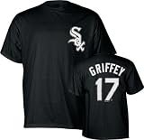 Ken Griffey Chicago White Sox Youth Player Name and Number Black T-Shirt - Small (8)