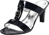 Etienne Aigner Women's Milo Sandal,Inky Navy Patent,7 M US