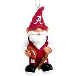 Alabama Crimson Tide NCAA Gnome Christmas Ornament