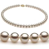 White 6.5-7mm AAA Japanese Akoya Pearl Necklace 36 inch Rope Length