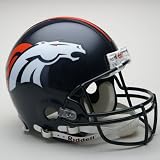 Denver Broncos Authentic Proline Riddell Full Size Helmet