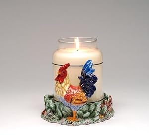 Your Extra Price Meticulous Porcelain Colorful Rooster Themed
