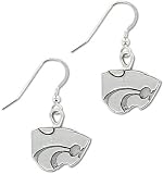 Kansas State Wildcats School Charm Earrings