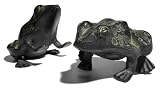 Outdoor Living : Strathwood Set of 2 Decorative Frogs with Green Patina Finish