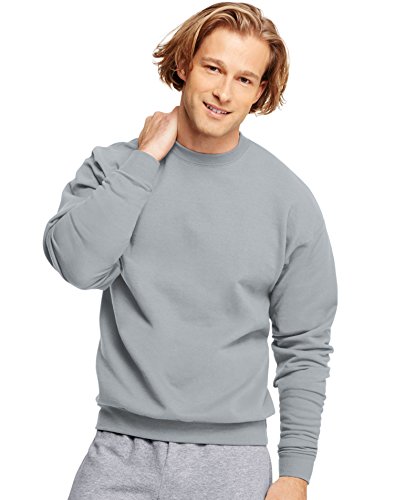 Hanes Men's ComfortBlend EcoSmart Crewneck Sweatshirt XX-Large Light Steel