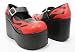 Mondo Sole Rockabilly Maryjanes Red Flames