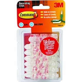 3M Command 17026-VP Decorating Clips Value Pack by 3M COMPANY