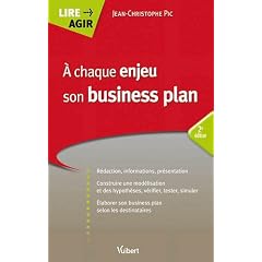 � chaque enjeu son business plan