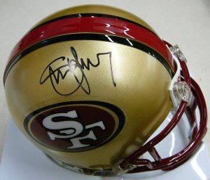 Steve Young Signed 49ers Mini Helmet