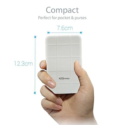 Portronics Power Brick 13000mAH Power Bank (White)