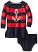 Nautica Girls' Short Sleeve Rugby Dress