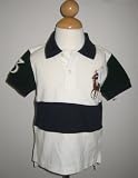 Polo Ralph Lauren Boys Big Pony Tri-Color Polo Shirt