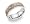 14K Solid Gold Tri-Color Braided Wedding Band Ring