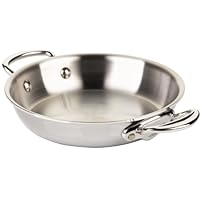 Mauviel M'cook Stainless Steel 9.5 inch Round Pan