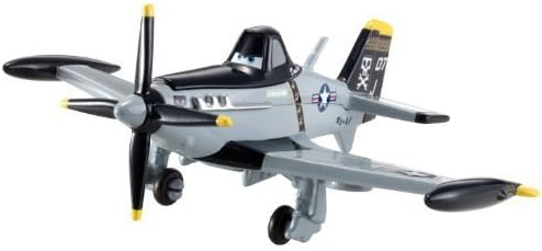 Disney PLANES 1:55 Die Cast Plane Navy Dusty Crophopper [Jolly Wrenches] by Mattel