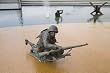 Beach Landing Tableau, National D-Day Memorial in Virginia - Moving 16x20-inch Photographic Print by Carol M. Highsmith