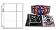 BLUE Combo - BCW Collector's Value Pack: One Baseball Collector D-Ring Binder (Album) with 25 9-Pocket Pages (Acid Free Pages) For Baseball Cards - BLUE ALBUM