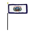 West Virginia Flag 4 x 6 inch