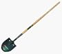 Union Tools 40108/ACR248 9-1/4-Inch x 11-Inch Clipped Point Rice Shovel